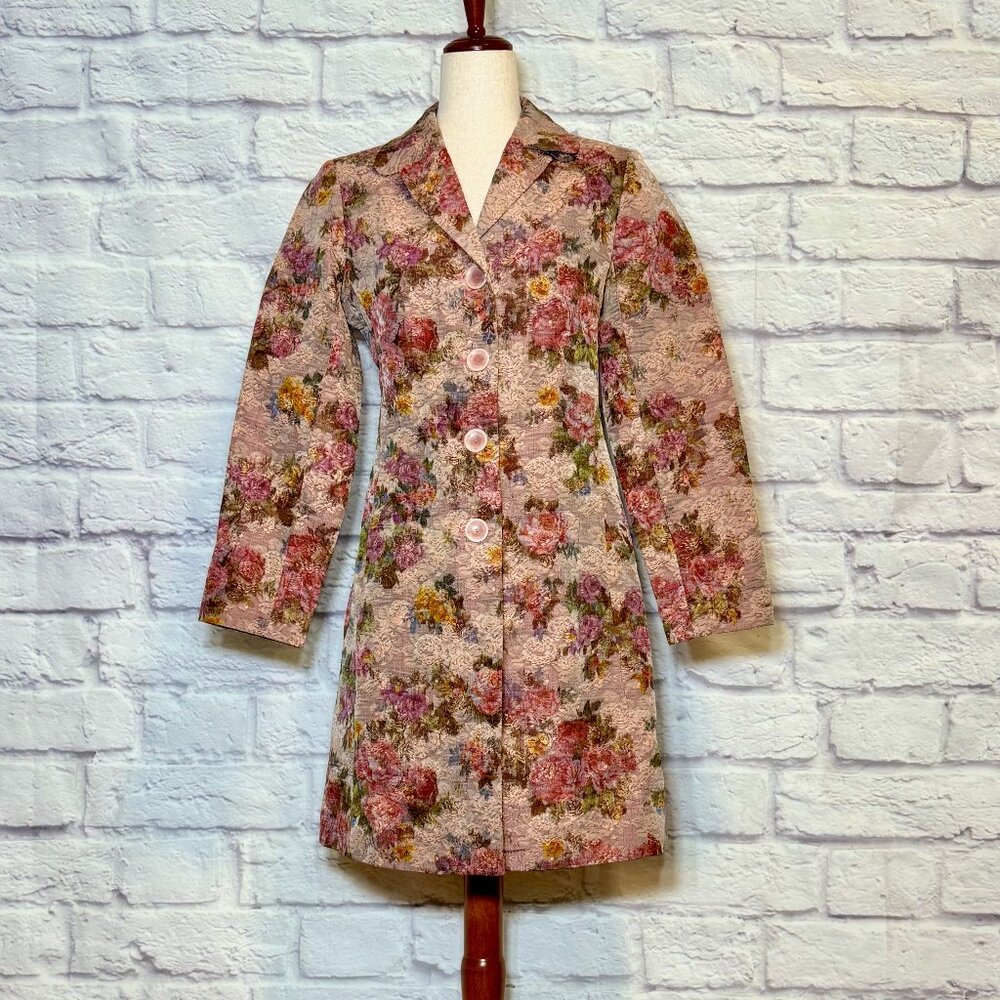 Debbie Shuchat Floral Coat
